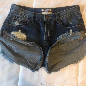 One teaspoon bandit denim shorts